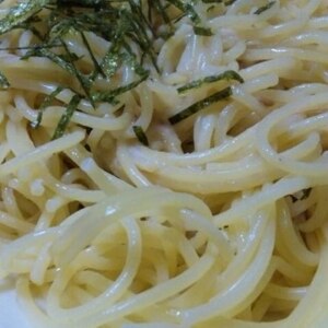 カルボナーラ風☆ ツナ＆マヨのお手軽スパゲッティー